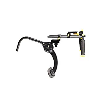 【中古品】Ikan ELE-RECOIL-XT カメラショルダーサポート レールシステム付き (ブラッ(中古品)の通販は 188,068円