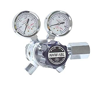 【中古品】分析機用フィン付二段微圧調整器 NHW-1BL NHW1BLTRC(中古品)