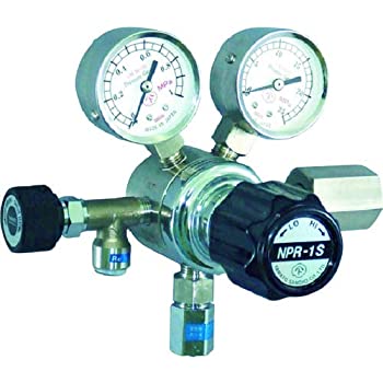 【中古品】分析機用圧力調整器 NPR-1S NPR1STRC11(中古品)