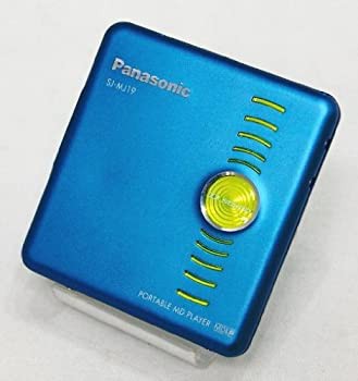 【中古品】Panasonic　パナソニック　SJ-MJ19-A ブルー　ポータブルMDプレーヤー　MDL(中古品)の通販は