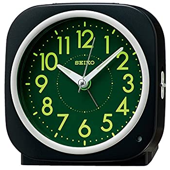 【中古品】セイコー クロック 目覚まし時計 自動点灯 アナログ 集光樹脂文字板 夜でも(中古品)の通販は