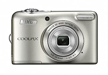 【中古品】Nikon デジタルカメラ COOLPIX L30 5倍ズーム 2005万画素 乾電池タイプ シ (中古品)