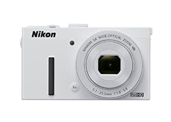 【中古品】Nikon デジタルカメラ P340 開放F値1.8 1200万画素 ホワイト P340WH(中古品)