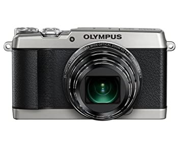 OLYMPUS デジタルカメラ STYLUS SH-1 シルバー 光学式5軸手ぶれ補正 光学24(中古品)