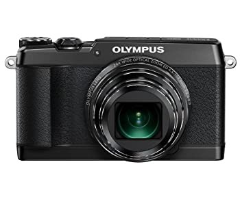 OLYMPUS デジタルカメラ STYLUS SH-1 ブラック 光学式5軸手ぶれ補正 光学24(中古品)