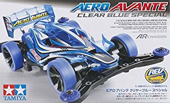 【中古品】ミニ四駆限定95024 エアロアバンテクリヤーブルースペシャル ARシャーシ(中古品)