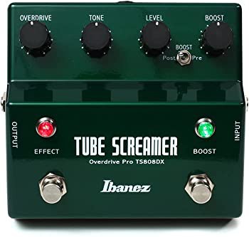 【中古品】Ibanez アイバニーズギター用オーバードライブ Tube Screamer +Booster チ (中古品)