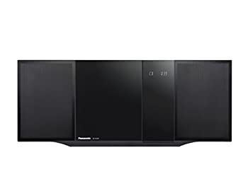 【中古品】パナソニック コンパクトステレオシステム Bluetooth対応 ブラック SC-HC39(中古品)