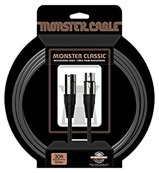 【中古品】Monster Cable CLAS-M-30 Classic Series Series マイクロフォンケーブル/ (中古品)