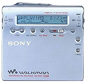 【中古品】SONY　ソニー　MZ-R900（S）　シルバー　ポータブルMDレコーダー　MDLP対応(中古品)