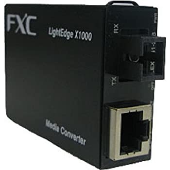 【未使用 中古品】FXC 10/100BASE-TX 100BASE-FX(シングルSC20Km)(中古品)