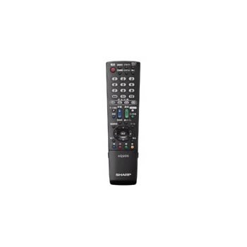 【中古品】シャープ 液晶テレビ用リモコン RRMCGA952WJSA(0106380347)(ブラック)(中古品)