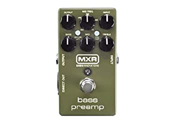 【未使用 中古品】MXR エフェクター Bass Preamp M-81 ベース プリアンプ XLRアウト搭載 ダイ(中古品)