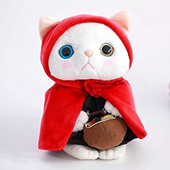 【未使用 中古品】choo choo cat チューチューキャット ぬいぐるみ(M) 猫 高さ23cm 赤ずきん(中古品)の通販は 5,620円