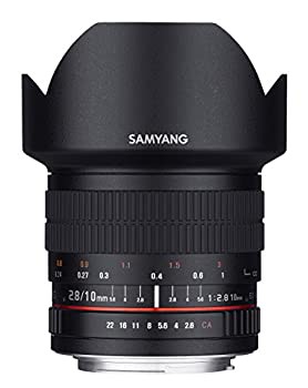 【未使用 中古品】SAMYANG 単焦点広角レンズ 10mm F2.8 ソニー αA用 APS-C用(中古品)の通販は