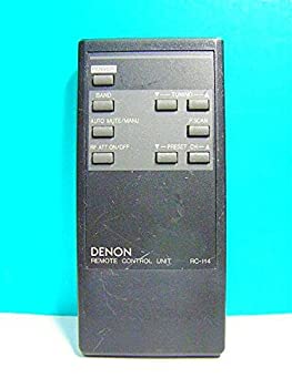 デノン オーディオリモコン RC-114(中古品)