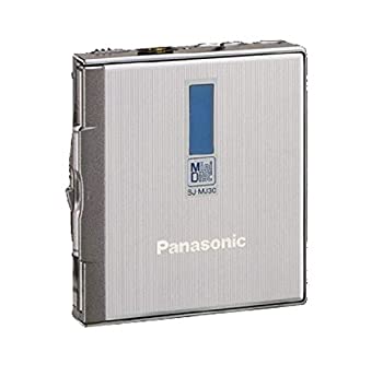 【中古品】Panasonic　パナソニック　SJ-MJ30-S シルバー　ポータブルMDプレーヤー　M(中古品)
