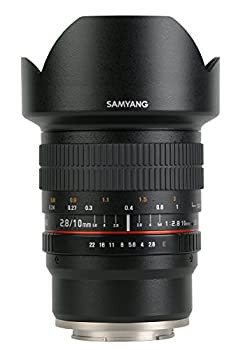 【未使用 中古品】SAMYANG 単焦点広角レンズ 10mm F2.8 フジフイルム X用 APS-C用(中古品)