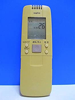 【中古品】サンヨー エアコンリモコン RCS-GA6(中古品)の通販は 8,751円