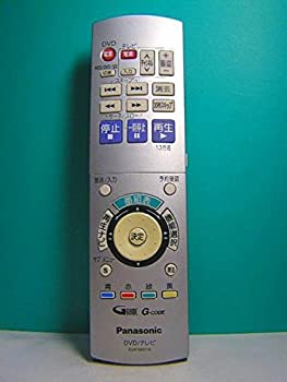 パナソニック DVD・テレビリモコン EUR7655Y10(中古品)