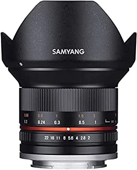 【中古品】SAMYANG 単焦点広角レンズ 12mm F2.0 ブラック キヤノン EOS M用 APS-C用(中古品)の通販は