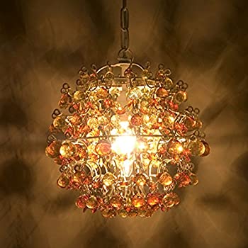 【中古品】アンティーク風 プチキュート シャンデリア ボール型 照明器具 ホワイト× (中古品)の通販は