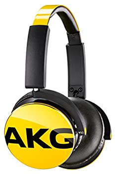【中古品】AKG Y50 ヘッドホン 密閉型/オンイヤー イエロー Y50YEL 【国内正規品】(中古品)