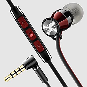 【中古品】Sennheiser Momentum In Ear (iOS version) - Black Red(中古品)