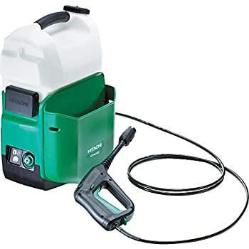 【中古品】HiKOKI(ハイコーキ) 旧日立工機 ?コードレス高圧洗浄機 充電式 容量8L タ (中古品)