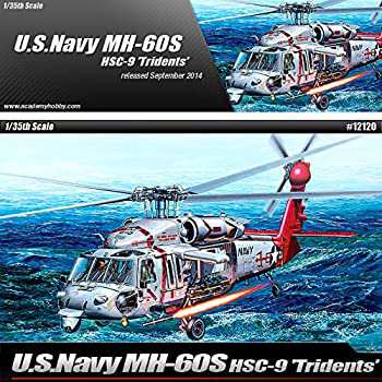 【中古品】1/35 U.S.Navy MH-60S HSC-9 Tridents ACADEMY #12120(中古品)