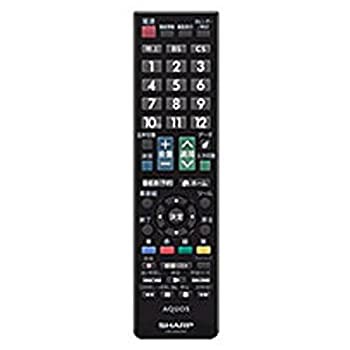 シャープ SHARP テレビリモコン 0106380459 RRMCGB129WJSA(未使用 未開封の中古品)の通販は