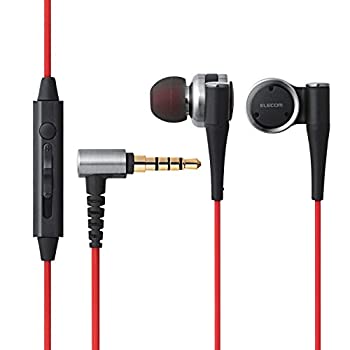 【中古品】エレコム ハイレゾ対応 ステレオイヤホン(マイク付) カナルタイプ 12.5mmド(中古品)