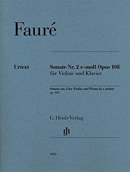 【中古品】Faur?, Gabriel - Violin Sonata no. 2 e minor op. 108: Instrumentation(中古品)の通販は