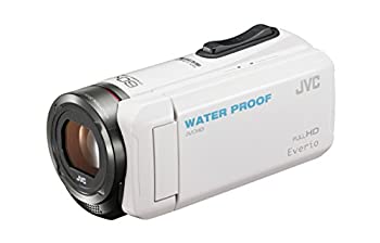 【未使用 中古品】JVC KENWOOD JVC ビデオカメラ EVERIO 防水 防塵 内蔵メモリー32GB ホワイ (中古品)の通販は