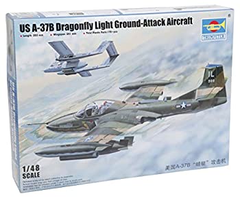 【中古品】トランペッター 1/48 A-37B ドラゴンフライ プラモデル(中古品)
