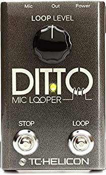 【未使用 中古品】TC HELICON ボーカル/マイク用ルーパー DITTO MIC LOOPER【国内正規品】(中古品)