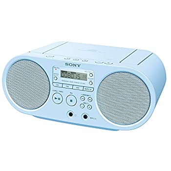 【未使用 中古品】ソニー CDラジオ ZS-S40 : FM/AM/ワイドFM対応 ブルー ZS-S40 L(中古品)