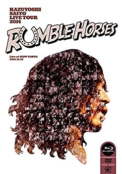 KAZUYOSHI SAITO LIVE TOUR 2014 “RUMBLE HORSES%ﾀﾞﾌﾞﾙｸｫｰﾃ%Live at ZEPP (未使用 未開封の中古品)の通販は