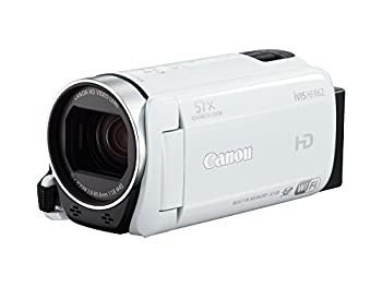 【中古品】Canon デジタルビデオカメラ iVIS HF R62 光学32倍ズーム ホワイト IVISHFR(中古品)