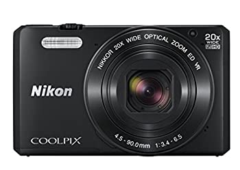 【中古品】Nikon デジタルカメラ COOLPIX S7000 ブラック S7000BK(中古品)