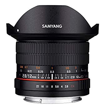 バーゲン! SAMYANG 単焦点魚眼レンズ 12mm F2.8 フィッシュアイ