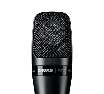 【中古品】SHURE スタジオ ボーカル用マイクロホン 付属ケーブルなし PGA27LC 【国内 (中古品)