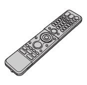 【中古品】【部品】三菱電機 液晶テレビ リモコン M01290P18502 対応機種：LCD-26BHR4(中古品)