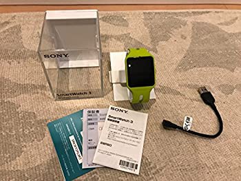 【中古品】ソニー SmartWatch 3 SWR50 G ライム(中古品)の通販は