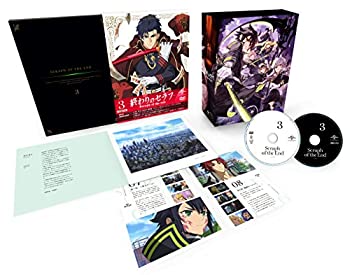 終わりのセラフ 第3巻(初回限定生産)(特典ミニサントラCD付) [DVD](中古品)の通販は 12,846円