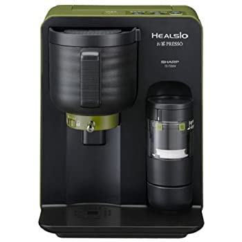 シャープ ヘルシオ(HEALSIO) お茶プレッソ 湯ざまし機能付き グリーン TE-T(未使用 未開封の中古品)