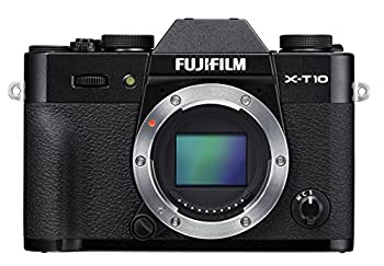 【中古品】FUJIFILM ミラーレス一眼 X-T10 ボディ ブラック X-T10-B(中古品)
