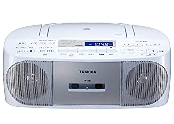 【未使用 中古品】東芝 CDラジカセ TY-CDS7 (S) シルバー(中古品)