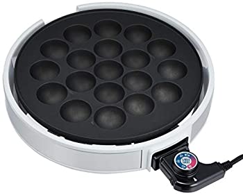 【未使用 中古品】丸山 グラート 電気 たこ焼き プレート 19穴 GR-47TP ホワイト(中古品)の通販は 8,258円