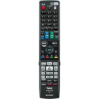【未使用 中古品】シャープ ブルーレイディスクレコーダー用純正リモコン 0046380257 GB079PA(中古品)